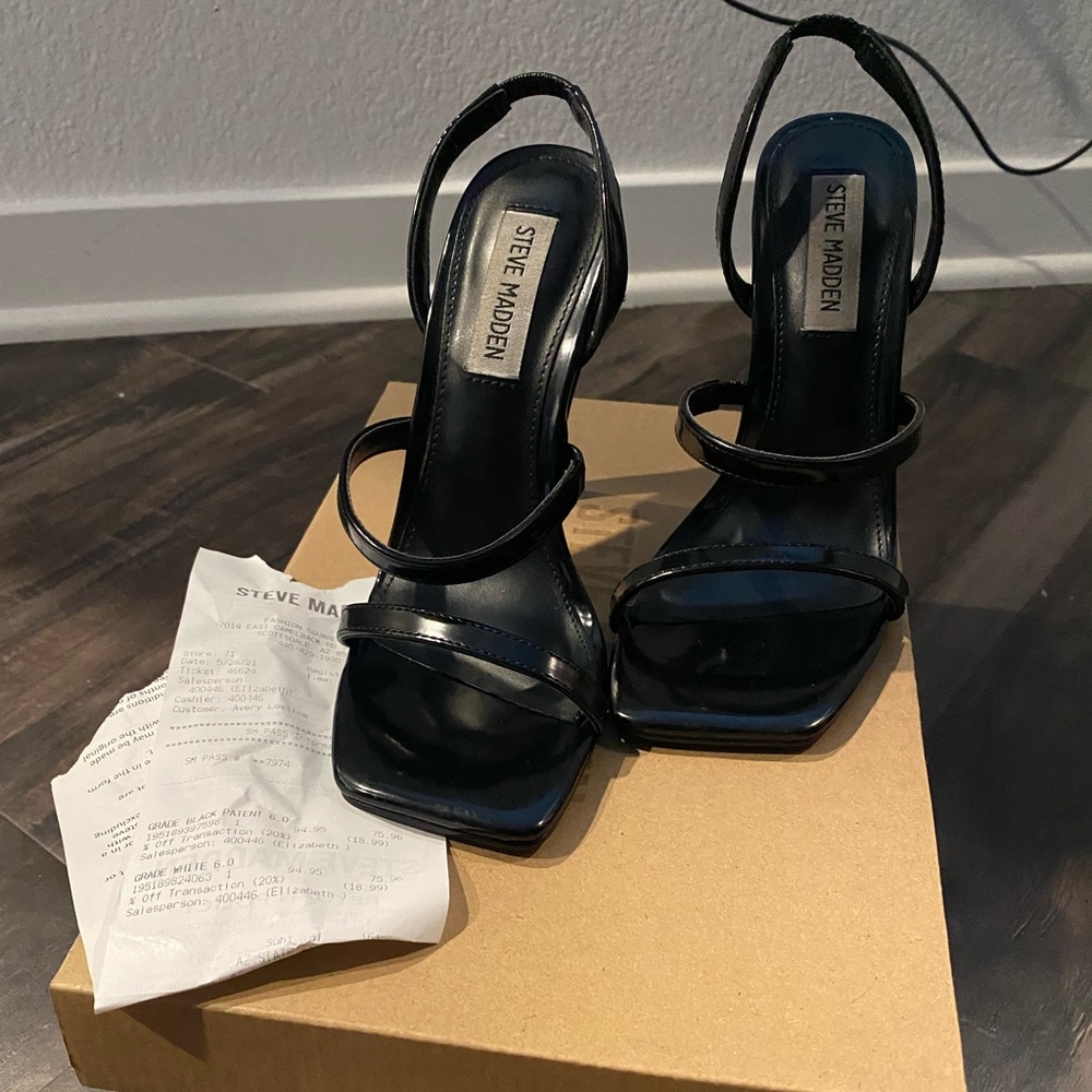 Steve Madden Grade Black Patent
